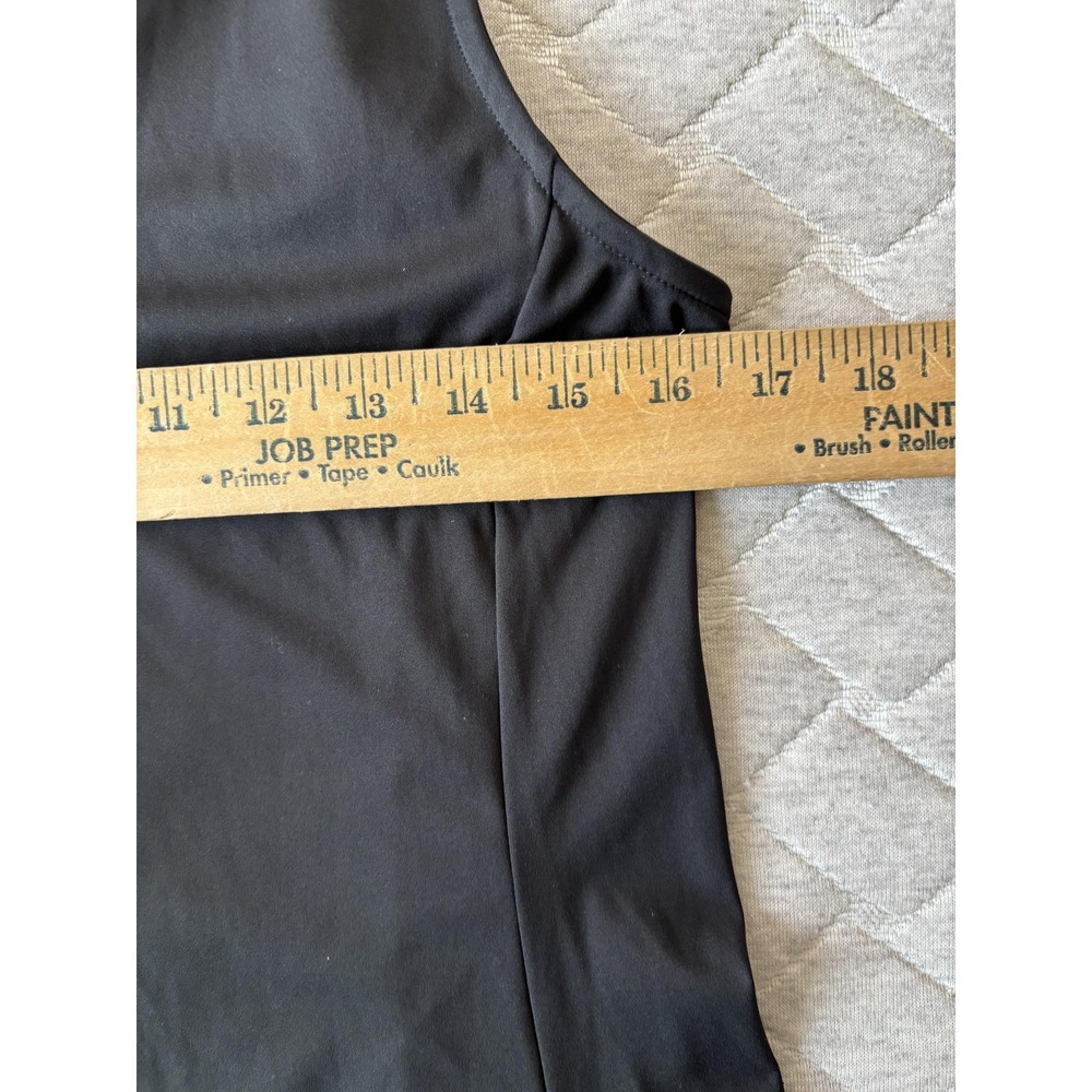 Halara Dress Womens Medium Black Tank Mini Travel Athletic Tennis Pickleball - Picture 5 of 5